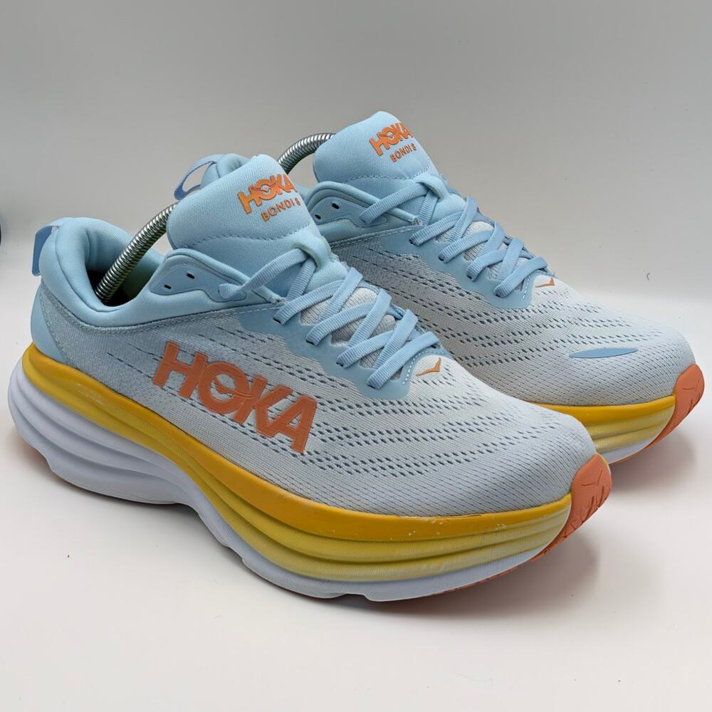 Hoka One One Bondi 8 Summer Song Country Air Womens 11D Wide (UK 9.5) Shoes